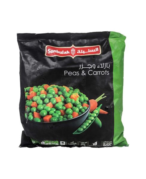 SUNBULAH PEAS AND CARROTS 900GM