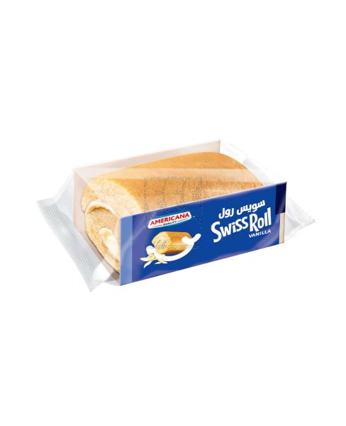 AMERICANA SWISS ROLL VANILLA 55GM