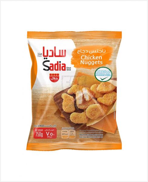 SADIA BREADED CHICKEN NUGGETS FAMILY PACK 750GM