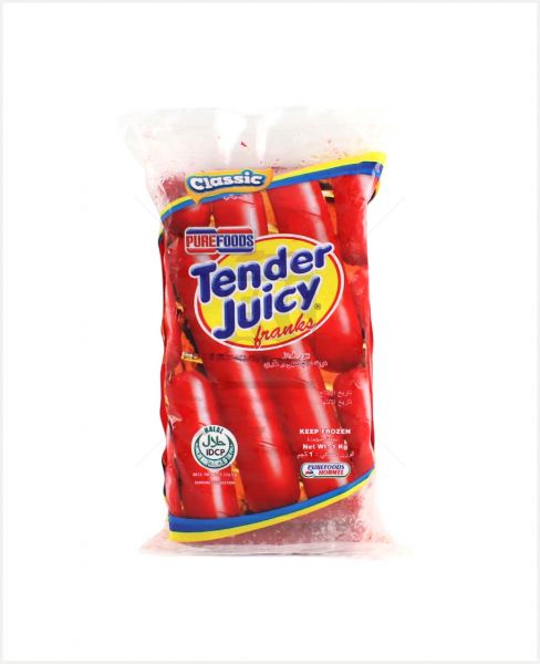 PUREFOODS TENDER JUICY FRANKS CLASSIC 1KG