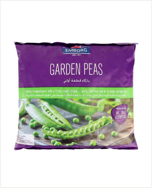 EMBORG GARDEN PEAS 900GM FE132-0