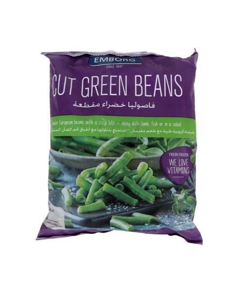 EMBORG CUT BEANS 450GM FE124-0