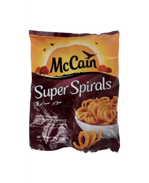 MCCAIN SEASONED SUPER SPIRALS 750GM