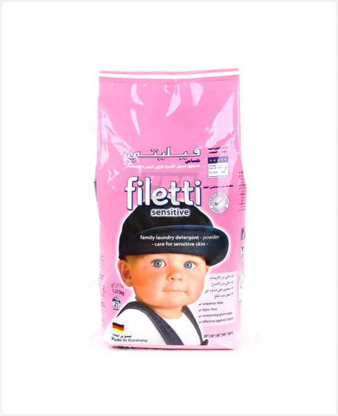 Filetti Compact Washing Powder 1.275kg