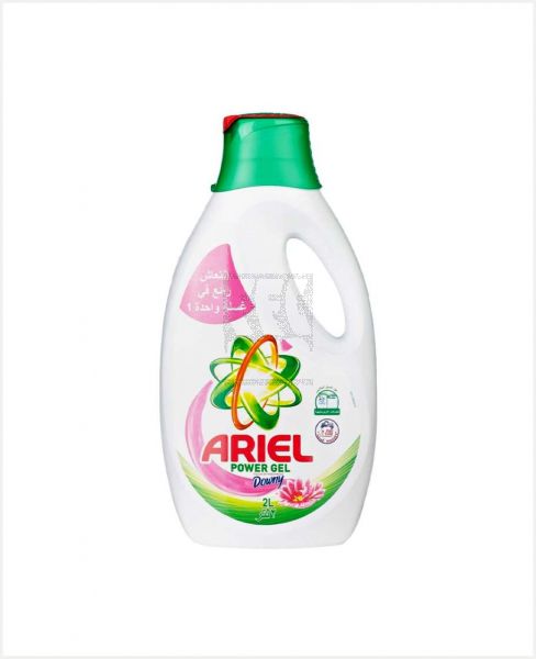Ariel Power Gel Liquid Touch Of Downy 2ltr