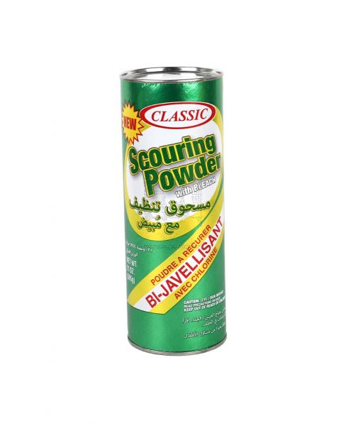 CLASSIC SCOURING POWDER W/ BLEACH 595GM