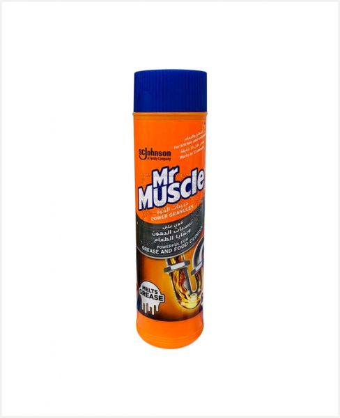 MR MUSCLE POWER GRANULES FOR KITCHEN AND BATHROOM 500GM