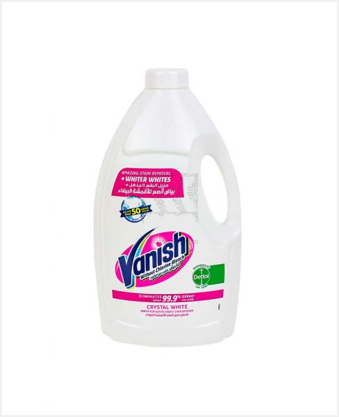 VANISH FOR WHITES FABRIC STAIN REMOVER 3LTR