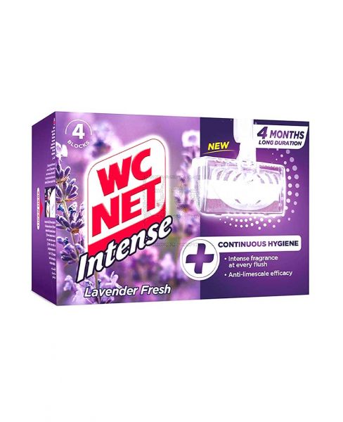 WC NET HYGIENE& PERFUME LAVENDER FRESH 4 BLOCKS