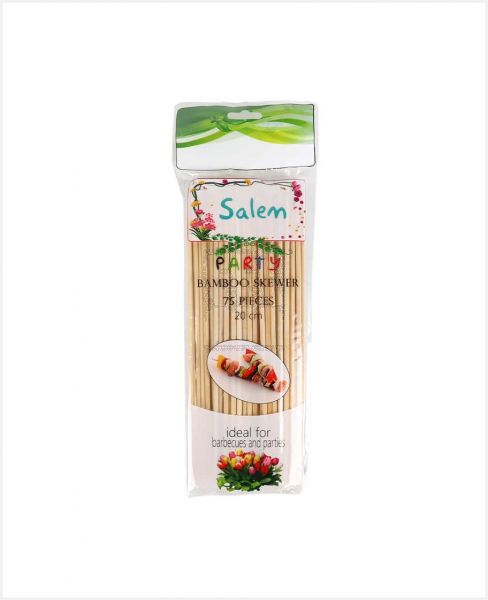STC PARTY BAMBOO SKEWER 20CM 75PCS