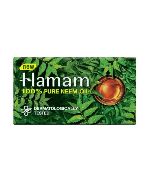 HAMAM 100% PURE NEEM OIL SOAP 150GM