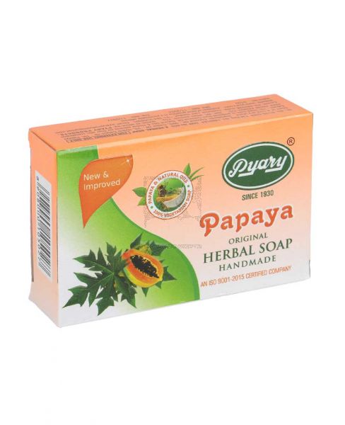 PYARY PAPAYA SKIN WHITENING HERBAL SOAP 75GM