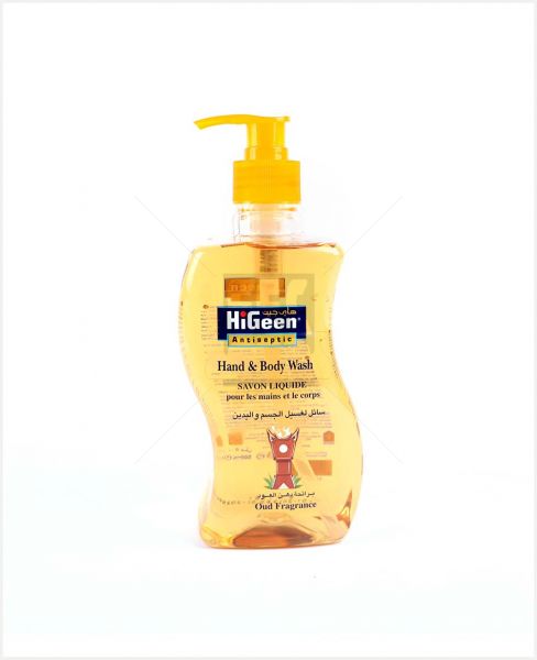 HIGEEN A/S HAND & BODY WASH OUD FRAGRANCE 500ML