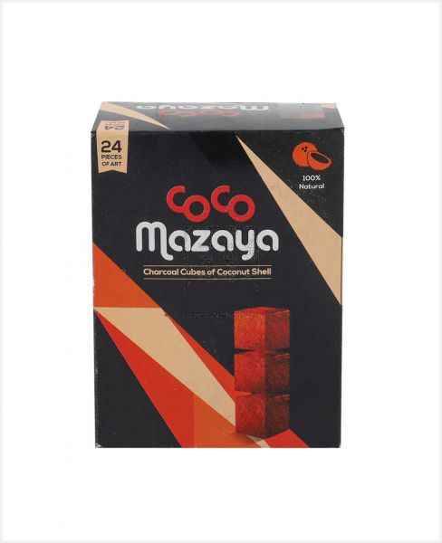 COCO MAZAYA CHARCOAL SMALL 24PCS