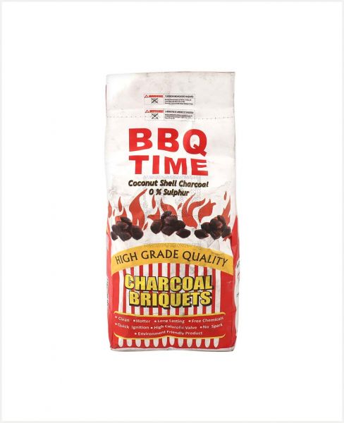 HOT GRILL BBQ CHARCOAL BRIQUETS 4.08KG