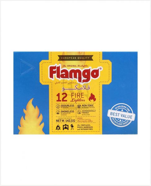 FLAMGO FIRE LIGHTERS CUBE 12'S 142.5GM