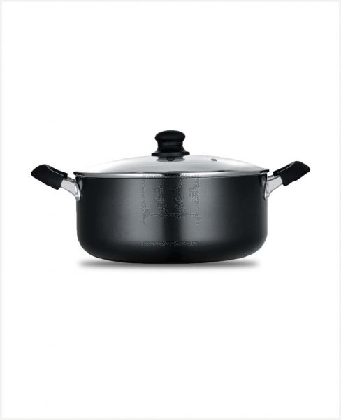 HOMEWAY NON STICK COOKING POT (CASSEROLE) 28CM HW252