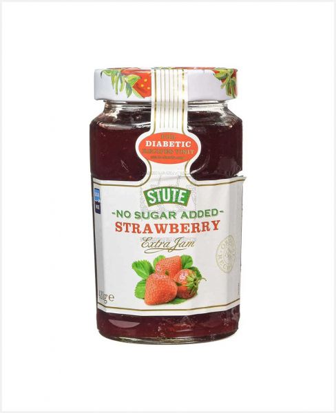 STUTE DIABETIC STRAWBERRY EXTRA JAM 430GM