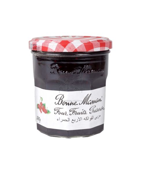 BONNE MAMAN FOUR FRUITS PRESERVE 370GM