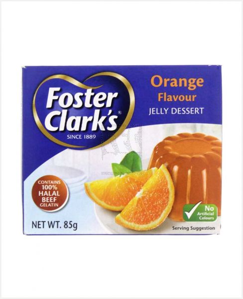 FOSTER CLARK'S ORANGE GELATIN DESSERT 80GM