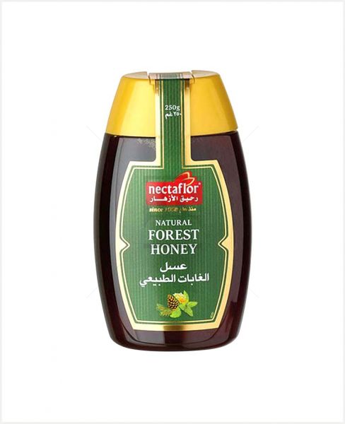 NECTAFLOR NATURAL FOREST HONEY SQUEEZE 250GM #NP024