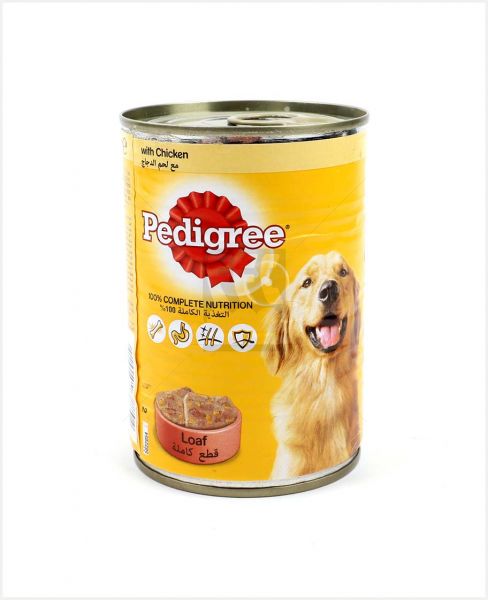 PEDIGREE DOG FOOD WITH CHICKEN 400GM #MF792