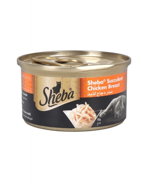 SHEBA CHICKEN BREAST 85GM