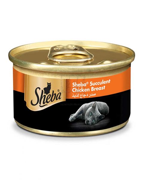 SHEBA CHICKEN BREAST 85GM
