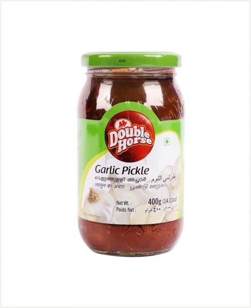 DOUBLE HORSE GARLIC PICKLE 400GM