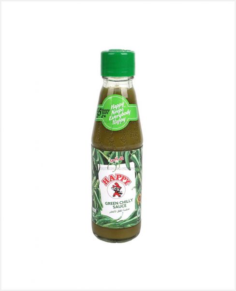 HAPPY GREEN CHILLY SAUCE 200GM