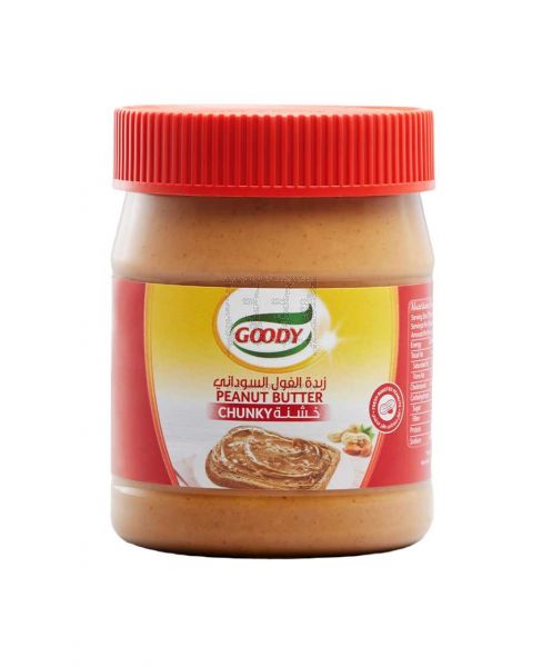 GOODY PEANUT BUTTER CHUNKY 340GM