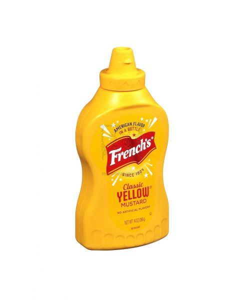FRENCH'S CLASSIC YELLOW MUSTARD 14OZ(396GM)