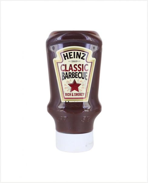 HEINZ CLASSIC RICH AND SMOKEY BARBECUE SAUCE 480GM HA144-0