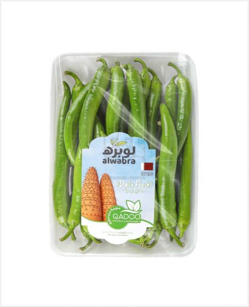 PREMIUM HOT CHILLI GREEN QATAR 1KG PKT