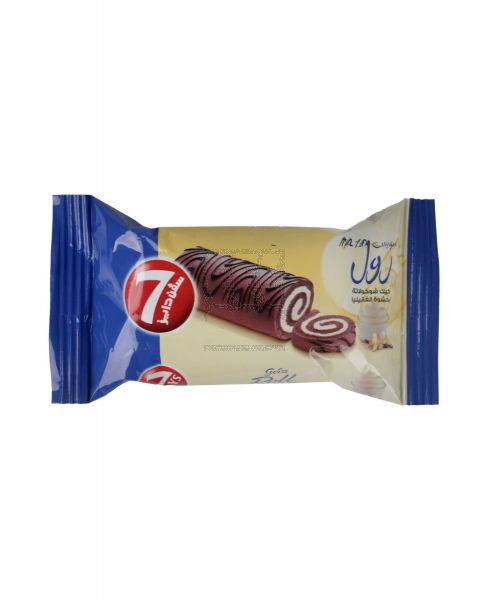 7DAYS SWISS ROLL WITH VANILLA FILLING 20GM