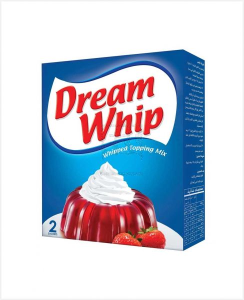 DREAM WHIP TOPPING MIX 2 SACHETS 72GM