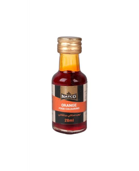 NATCO FOOD COLOUR ORANGE 28ML