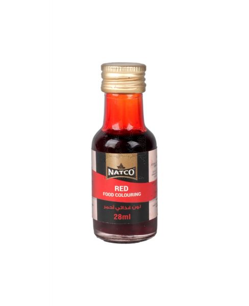 NATCO  FOOD COLOUR RED 28ML