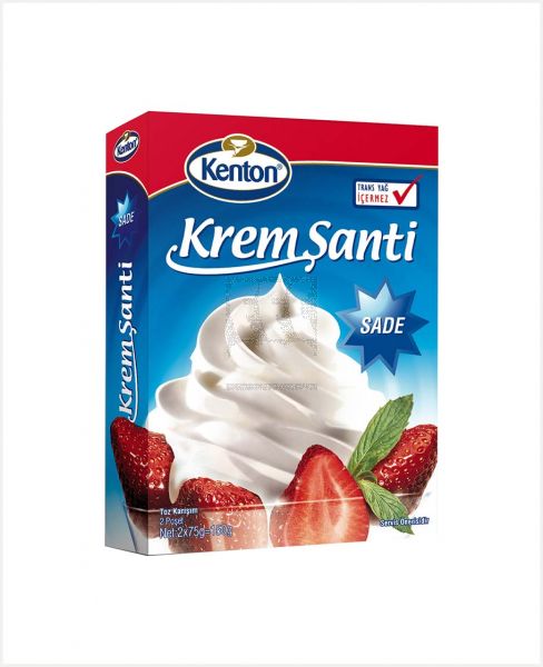 KENTON STRAWBERRY FLAVOURED WHIPPED TOPPING 150GM