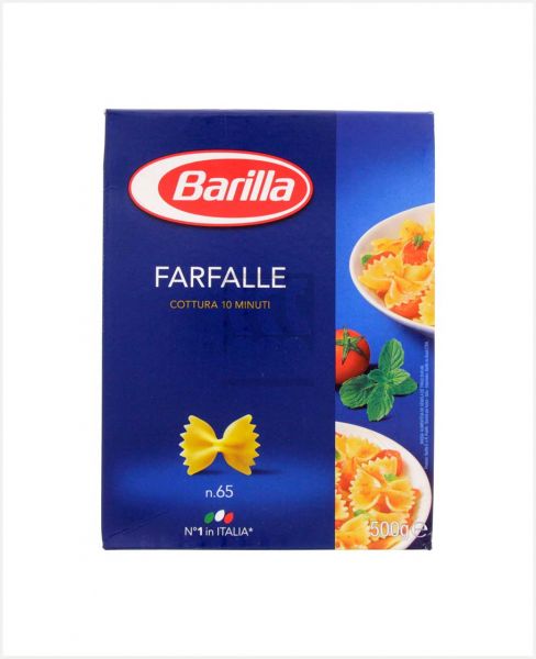 BARILLA FARFALLE 10MINUTE #65 500GM