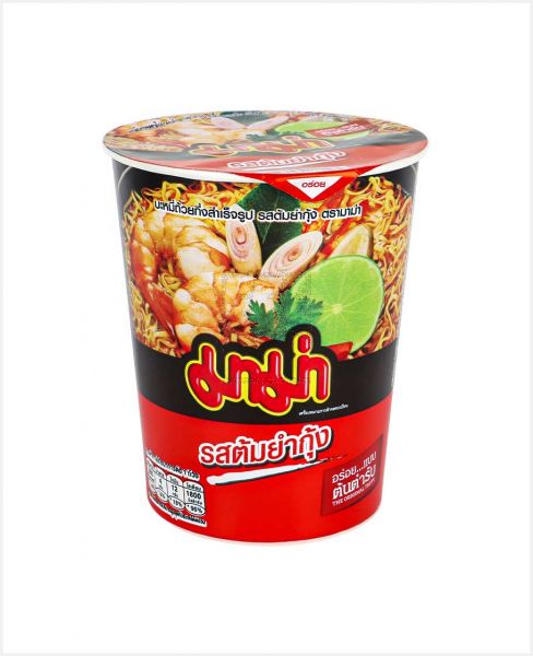 MAMA SHRIMP TOM YUM FLAVOUR CUP NOODLES 60GM