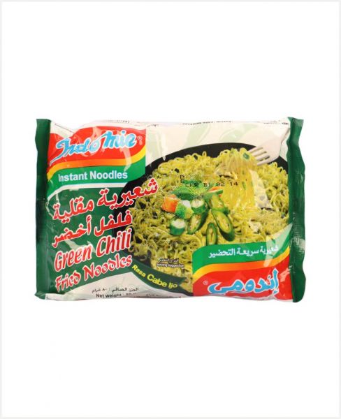 Indomie Green Chili Fried Noodles 80gm