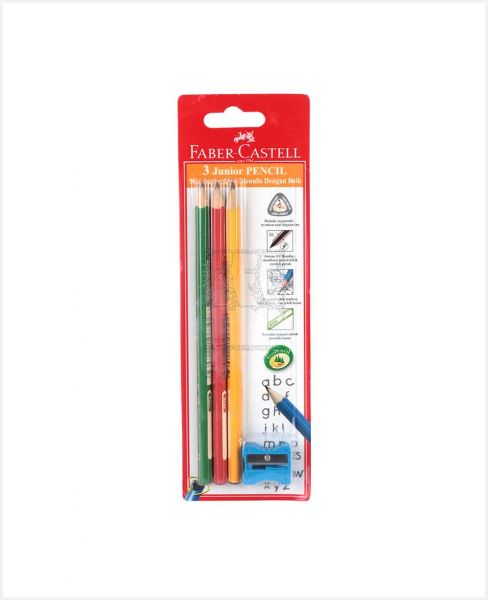 FABER CASTELL 3 JUNIOR PENCIL 116503