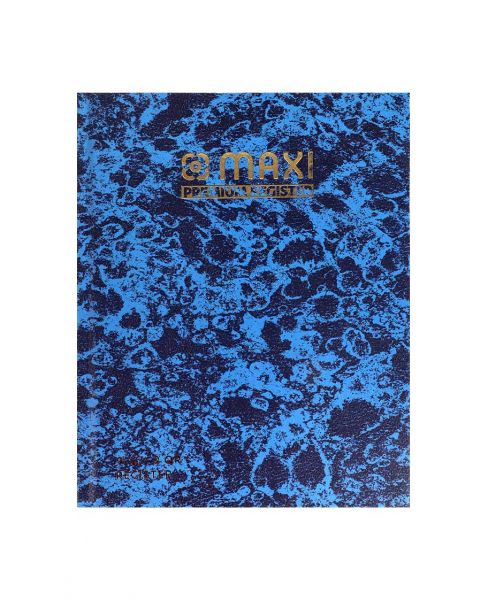 MAXI REGISTER BOOK 9X7INCH 2QR #ENGC060809