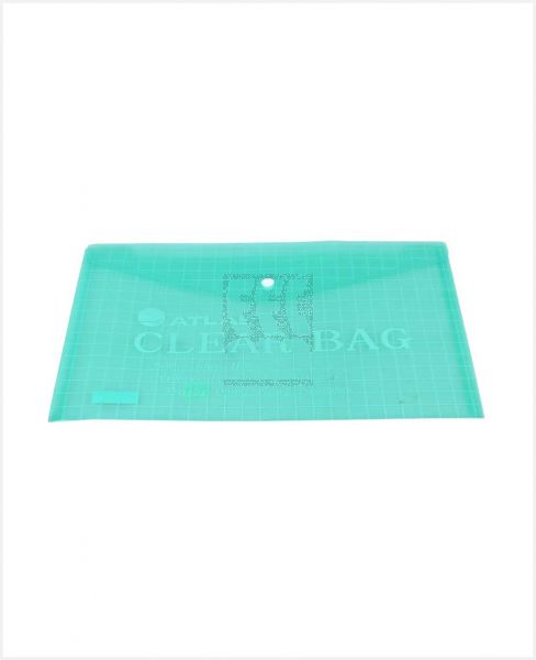 ATLAS CLEAR BAG GREEN