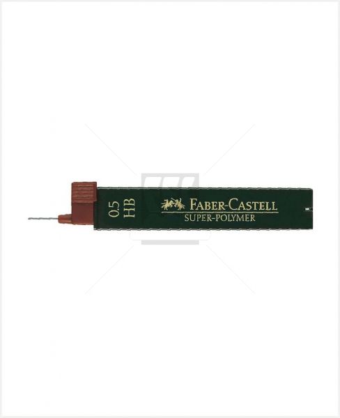 FABER CASTELL SUPER-POLYMER PENCIL LEAD 0.5MM 120500