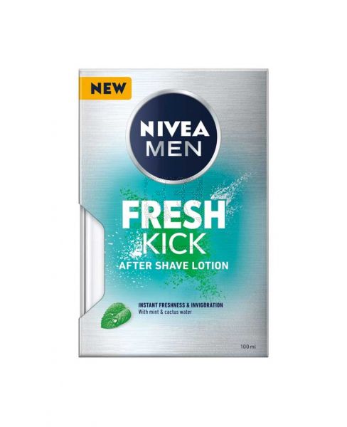NIVEA MEN FRESH KICK AFTER SHAVE LOTION 100ML