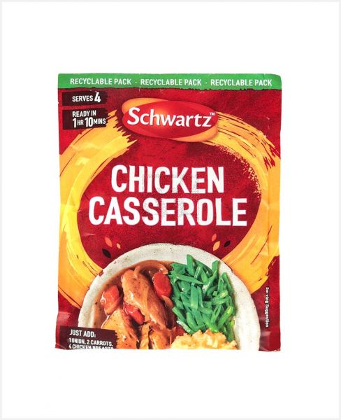 SCHWARTZ CHICKEN CASSEROLE RECIPE MIX 36GM