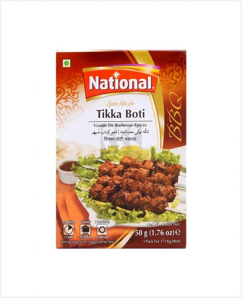 NATIONAL SPICE MIX FOR BBQ BOTI 50GM