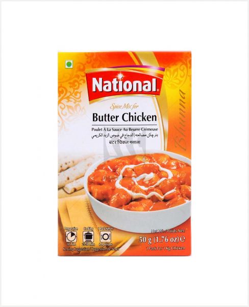 NATIONAL SPICE MIX FOR BUTTER CHICKEN 50GM